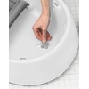 image:imageSkip Hop Infant Bath Tub 3Stage Grow With Baby Smart Sling MOBY Bathtub White Age 0Moby White Tub