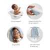 image:imageSkip Hop Infant Bath Tub 3Stage Grow With Baby Smart Sling MOBY Bathtub White Age 0Wave Tub