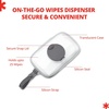 image:imageSkip Hop OnTheGo Wipes Dispenser Grab amp Go GreyGrey