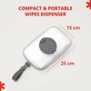 image:imageSkip Hop OnTheGo Wipes Dispenser Grab amp Go GreyGrey