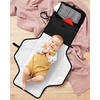 image:imageSkip Hop Pronto Signature Portable Changing Mat Cushioned Diaper Changing Pad with BuiltIn PillowBlack