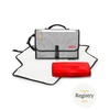 image:imageSkip Hop Pronto Signature Portable Changing Mat Cushioned Diaper Changing Pad with BuiltIn PillowGrey Melange