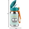 image:imageSkip Hop Toddler Sippy Cup with Straw Sparks Stainless Steel Straw Bottle RobotRobot