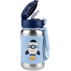 image:imageSkip Hop Toddler Sippy Cup with Straw Sparks Stainless Steel Straw Bottle RobotRocket