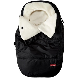image:imageSkip Hop All Seasons Baby Car Seat Cover 4 in 1 Universal Fit with UPF40 Sunshade and Water Resistant Fabric OatBlack