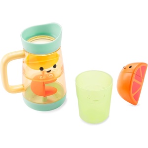image:imageSkip Hop Baby Bath Toy Fresh amp Clean Spin Cycle 4Piece Laundry Pretend Play Set and Bathtub Sensory Development Toy Age 12mSwirl  Splash Lemonade
