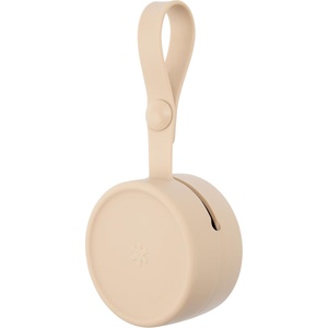 image:imageSkip Hop Baby Silicone Pacifier Holder Case with EasyAccess Opening and Strap Fits 2 Pacifiers OatOat