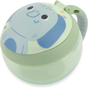 image:imageSkip Hop Baby Snack Container Mealtime Snack Cup DinoBesties Squad Elephant