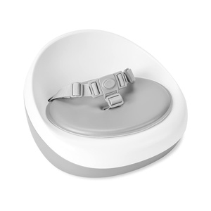 image:imageSkip Hop Booster Seat for Dining Table Sleek Seat Booster GreyWhite