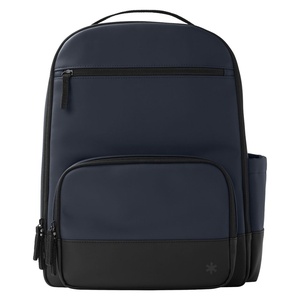 image:imageSkip Hop Diaper Bag Backpack Flex MultiFunction Baby Travel Bag with Changing Pad amp Stroller Attachment Blue