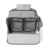 image:imageSkip Hop Diaper Bag Iconic Duo Weekender Extra Large Capacity with Changing Pad amp Stroller Attachment Grey MelangeDiaper Bag