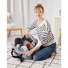 image:imageSkip Hop Diaper Bag Iconic Duo Weekender Extra Large Capacity with Changing Pad amp Stroller Attachment Grey MelangeDiaper Bag