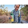 image:imageSkip Hop Insulated Stainless Steel Kids Water Bottle with Straw Holds 152 oz BPA Free Wander Ombr GreenOmbr Green