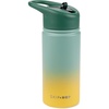 image:imageSkip Hop Insulated Stainless Steel Kids Water Bottle with Straw Holds 152 oz BPA Free Wander Ombr GreenOmbr Green