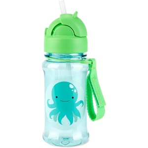 image:imageSkip Hop Toddler Sippy Cup with Straw Zoo Straw Bottle with Tritan Renew 12 oz DinoOctopus