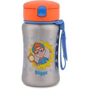 image:imageSkip Hop Toddler Sippy Cup with Zoo Stainless Steel Straw Bottle NarwhalBlippi