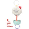 image:imageSkip Hop Baby Car Seat Toy and Stroller Toy for Multi Sensory Play with Jingle Sound and Vibration Sweet Sheep Jitter Age 0Sheep Stroller Toy