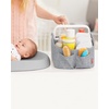 image:imageSkip Hop Diaper Caddy Organizer with Touch Sensor Night Light Nursery Style SageLightUp Diaper Caddy Grey
