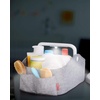 image:imageSkip Hop Diaper Caddy Organizer with Touch Sensor Night Light Nursery Style SageLightUp Diaper Caddy Grey