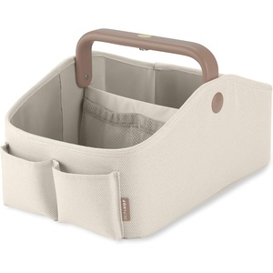 image:imageSkip Hop Diaper Caddy Organizer with Touch Sensor Night Light Nursery Style SageLightUp Diaper Caddy Oat
