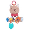 image:imageSkip Hop Bandana Buddies Baby Activity and Teething Toy with MultiSensory Rattle and Textures Kangaroo